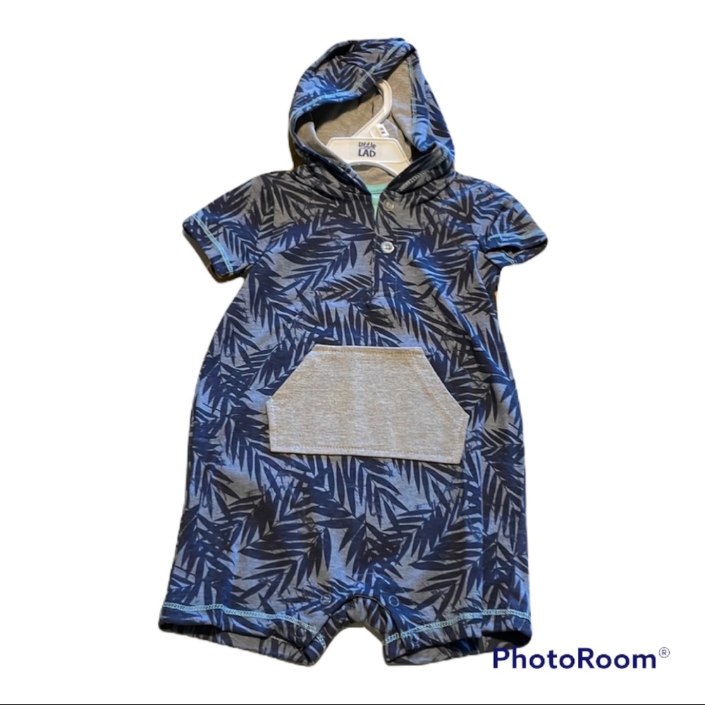 Little lad size 18 month one piece cut it outfit NWT